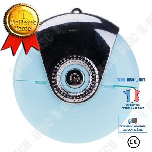 TD® Diffuseur - Humidificateur Aromathérapie - Diffuseur compatible Android IOS iPhone Samsung - Bleu - Solide et Résistant