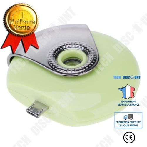 TD® Diffuseur - Humidificateur Aromathérapie - Diffuseur compatible Android IOS iPhone Samsung - VERT - Solide et Résistant