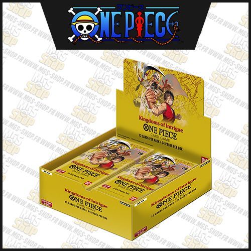 One Piece – Display Kingdoms Of Intrigue Op04 🇬🇧 (Bandai)