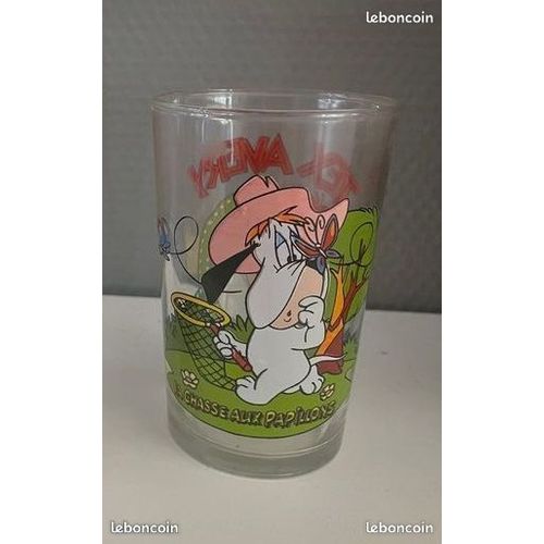 Pot Moutarde Verre Amora Droopy Tex Avery 6x10 Cm