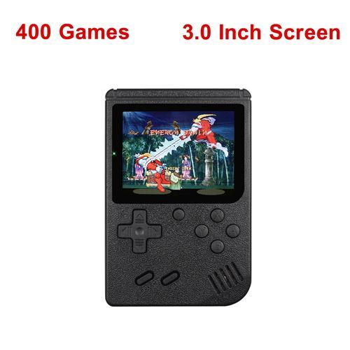Console De Jeux Rétro Jeu Vidéo Portable Gaming 400 Games Console De Poche  Écran Lcd 3 Pouces