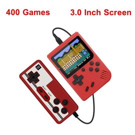 Console De Jeux Rétro + 1 Manette Jeu Vidéo Portable Gaming 400 Games Console De Poche  Écran Lcd 3 Pouces