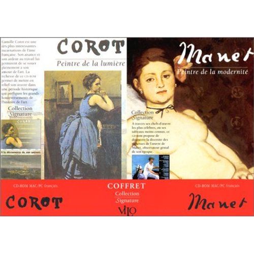 Corot Et Monet - Collection Signature - Cd-Rom Pc Et Mac