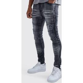 Tall Jean skinny d chir homme bleu 34 bleu Rakuten