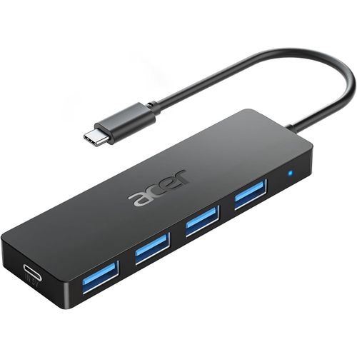 Hub Usb C Vers 4 Ports Usb 3.0,Adaptateur Usb C,Hub Multiport Usb(Thunderbolt 3), Extension Usb Pour Iphone 15 Plus Promax,Macbook Pro Air 2023 Imac Ipad Pro Air Surface Pro Galaxy[ORD623223]