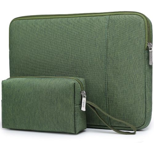 13,3-14 Pouces Housses Pour Ordinateur Portable Pour Macbook Pro 14 M4/M3/M2/M1, Macbook Air/Pro 13,3, 13,5""/13,8"" Surface Book/Laptop, 13,3"" Hp Dell Lenovo Asus Acer, Vert Herbe[ORD621794]