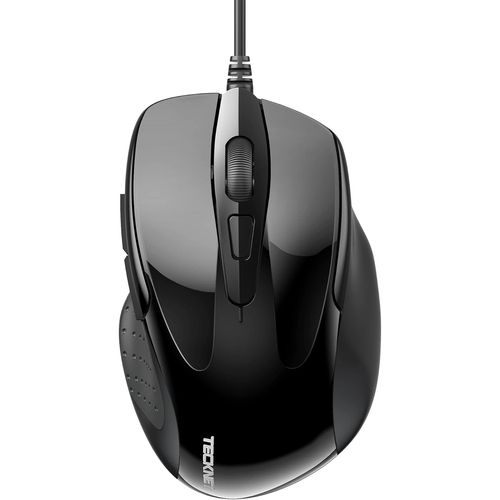 Mouse Pro S2 Souris Filaire Optique Haute Précision 6 Boutons 6400 Dpi 4 Dpi Réglable Souris Ergonomique Pour Windows 11/10/8.1/8/Vista/Xp/Mac Ordinateur Portable/Bureau Câble 1.5M[ORD621079]