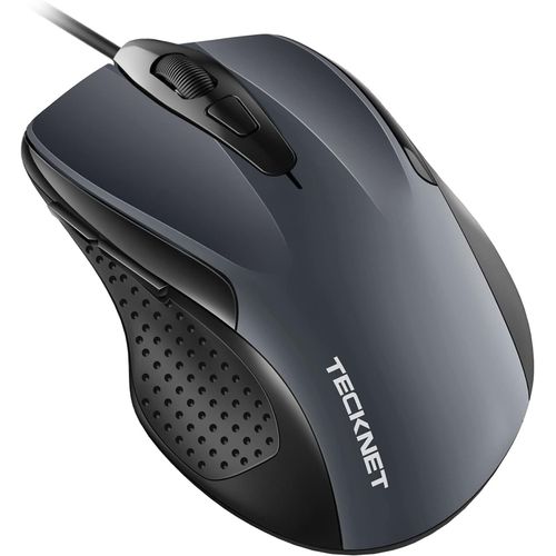 Mouse Pro S2 Souris Filaire Optique Haute Précision 6 Boutons 6400 Dpi 4 Dpi Réglable Souris Ergonomique Pour Windows 11/10/8.1/8/Vista/Xp/Mac Ordinateur Portable/Bureau Câble 1.5M[ORD621078]