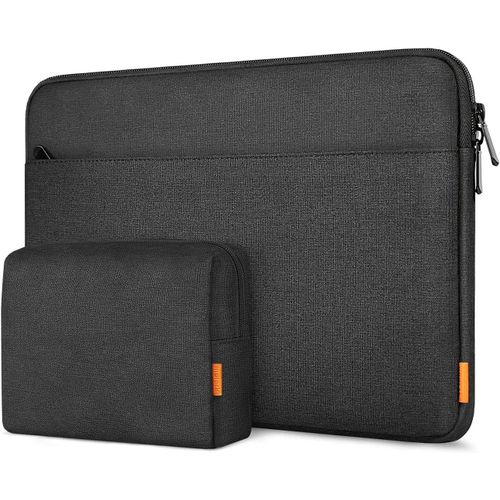 Housse Ordinateur 13.3 Pouces Compatible Avec 14 Macbook Pro M3/M2/M1 Pro/Max A2992 2023-2021, 13 Macbook Air 2012-2017, 13 Macbook Pro 2012-2015, 13,5 Surface Laptop 6/5/4/3, Noir[ORD620630]