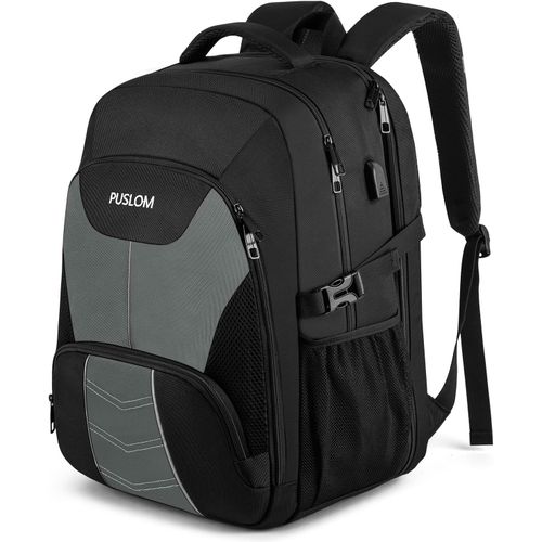Sac À Dos Homme Grand 55L Sac À Dos Ordinateur Portable 18.4 Pouces Antivol Imperméable Sac A Dos Pc Portable Avec Chargement Usb Sac À Dos De Voyage Affaires Pour Loisir Scolaire [ORD621138]