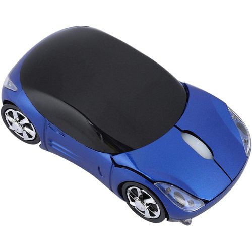 Souris San Fil, Jeu Usb Ergonomique Forme Voiture 2,4G 1600Dpi Ordinateur Pc Sport Optique Récepteur Cadeaux Gamer Mause Bureau Verticale Rétroéclairée Design San Fil Technologie M[ORD625641]