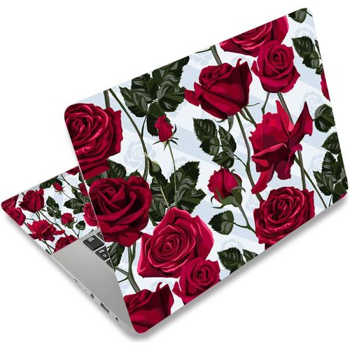 Film De Protection Autocollant En Vinyle Pour Ordinateur Portable 13"", 13,3"", 14"", 15"", 15,4"", 15,6"", 15,6"", Film De Protection Décoratif Pour Ordinateur Portable (Rose Rouge)[ORD625120]