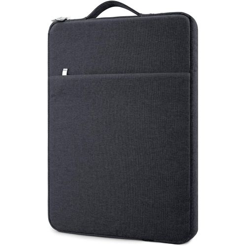 16 Pouces Housse Pour Ordinateur Portable Laptop Sleeve Compatible Avec 16 Pouces Macbook, Sacoche Ordinateur Avec Poignée Et Poche, Noir[ORD624401]