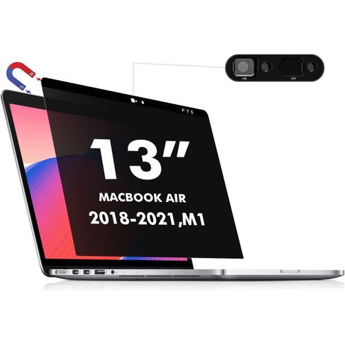 Écran De Confidentialité Pour Macbook Air 13"" - Film Anti-Espion Et Anti-Reflets Compatible Macbook Air 13,3"" - Modèle De Sortie 2018 : A1932[ORD623453]