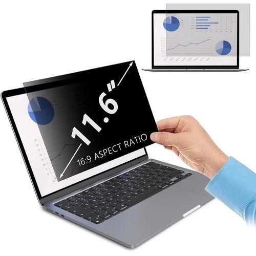 Filtre De Confidentialité Premium, Film Protection Anti Regard Pour Écran D'Ordinateur & Moniteur (11.6"" Pouces), Filtre Confidentialité Pour Écran D'Ordinateur Portable 11.6 Pouce[ORD625267]