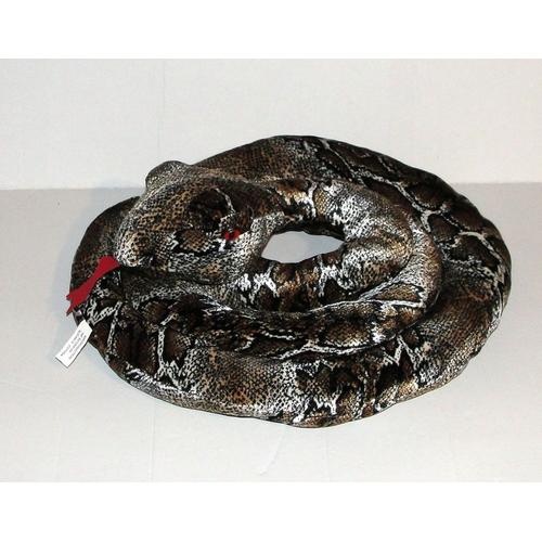 Peluche Serpent Boa Constrictor Ou Phyton Royal 1m70