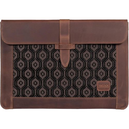 Top Grain Leather Macbook Bag - Laptop Sleeve For Macbook Pro And Macbook Air - 13.3 Inch - 13 Inch - Ipad Pro 12.9 Inches - Compatible With M1 And 2020 Model (Cinnamon, 16-Inches)[ORD626100]