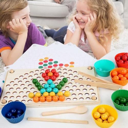 Marayan,Jeux Montessori Enfant 2 3 4 5 Ans,Motricité Fine,Jouet En