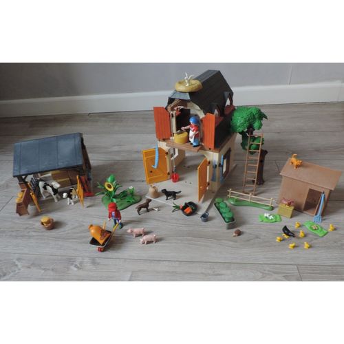 Playmobil Grange Et Animaux De Ferme