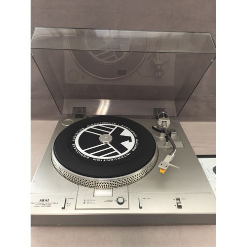 Tourne Disque Platine Vinyle Vintage AKAI AP-D30 Stroboscope Audio Hifi