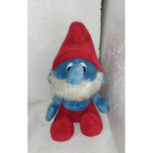 Peluche Grand Schtroumpf De 1983  28 Cm