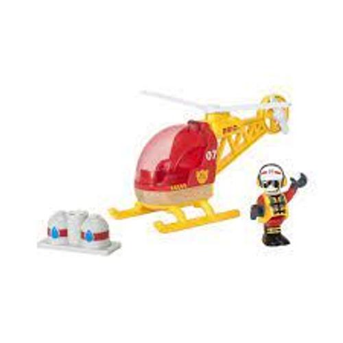 Brio World - Hélicoptère Des Pompiers - 33797