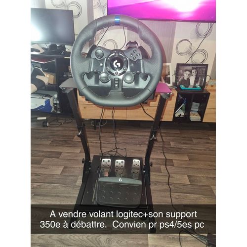 Volant Logitec + Support