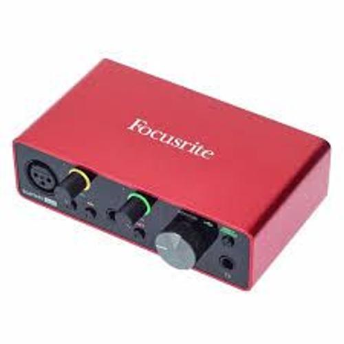 Focusrite Scarlett solo 3 génération