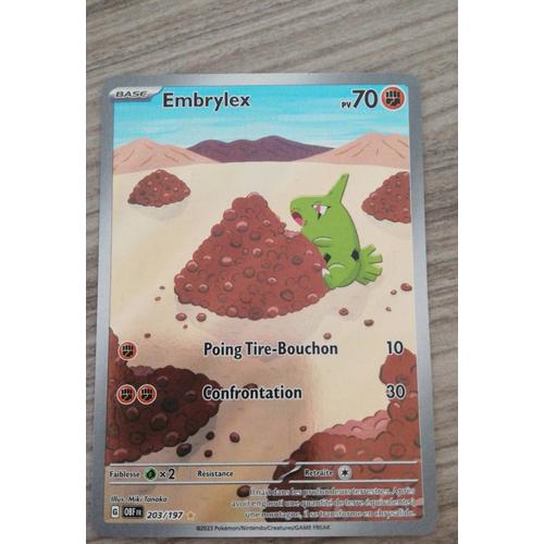 Carte Pokemon Embrylex