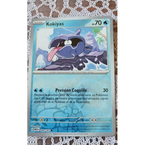 Carte Pokémon Ev 3.5 Reverse : Kokiyas 090/165.