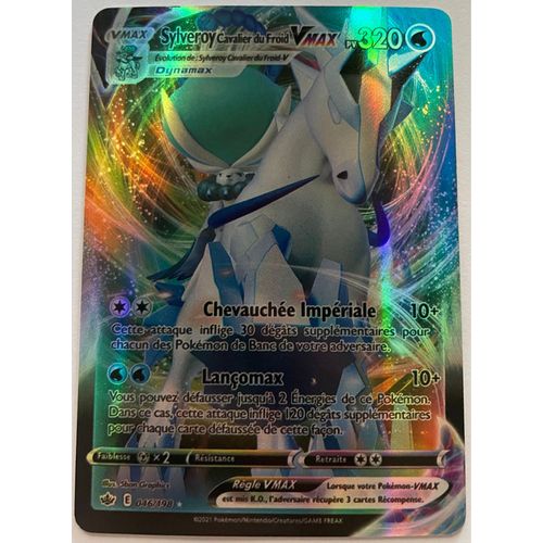 Carte Pokémon - Sylveroy Cavalier Du Froid Vmax 046/198 - Règne De Glace - Fr