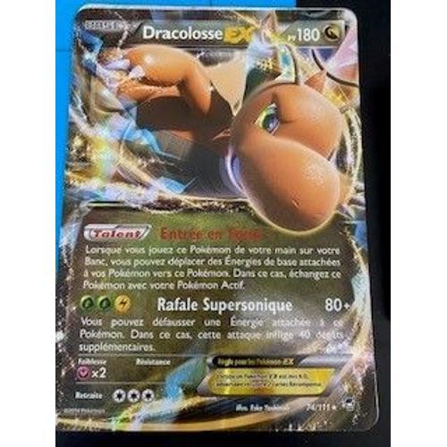 Carte Pokemon Dracolosse Ex Carte Geante