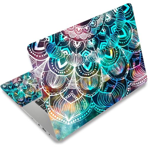 Film De Protection Autocollant En Vinyle Pour Ordinateur Portable 13"", 13,3"", 14"", 15"", 15,4"", 15,6"", 15,6"", Film De Protection Autocollant Décoratif (Fleur Bleue)[ORD625112]