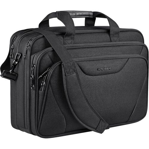 18"" Sac À Main Sacoche Pour Ordinateur Portable Jusqu'À 17,3"" Imperméable Sacoche Extensible Porte-Documents À Bandoulière Pour Voyage/Affaires/École/Homme/Femme Laptop Bag[ORD624863]
