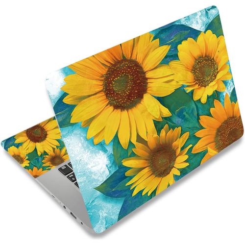 Finest Folia Film De Protection Autocollant En Vinyle Pour Ordinateur Portable 13"", 13,3"", 14"", 15"", 15,4"", 15,6"", 15,6"", Film De Protection Décoratif (Tournesol)[ORD625106]