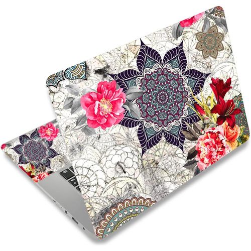 Film De Protection Autocollant En Vinyle Pour Ordinateur Portable 13"", 13,3"", 14"", 15"", 15,4"", 15,6"", 15,6"", Film De Protection Autocollant Décoratif (Fleur De Mandala)[ORD625109]