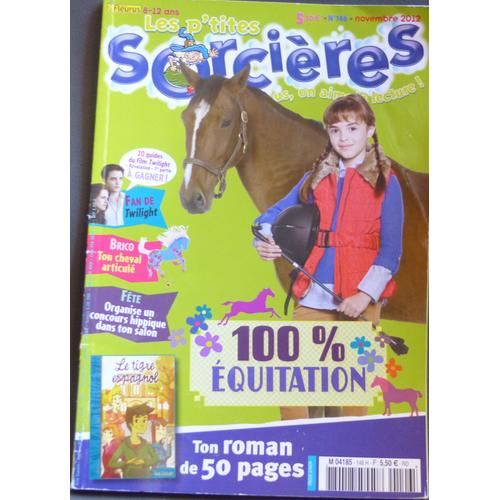 Les P'tites Sorcières N° 146 :100% Équitation Novembre 2012