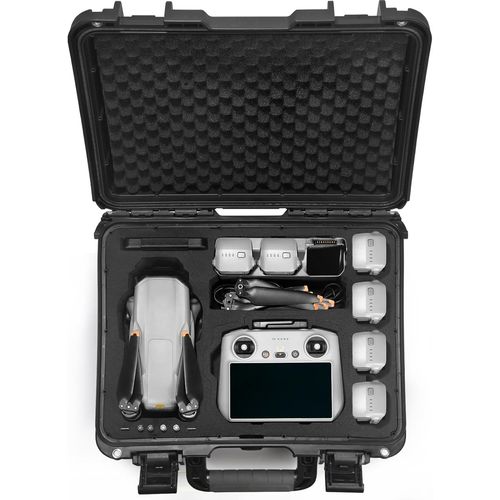 Kgabery-Mallette Étanche Pour Bundle Dji Air 3s/ Dji Air 3 Fly More,Dji Rc N3,Dji Rc Pro,Dji Rc 2,Dji Rc N2,Dji Rc,Télécommande Rc N1 Et Dji Air 3s Accessoires (Étui Uniquement)-Générique