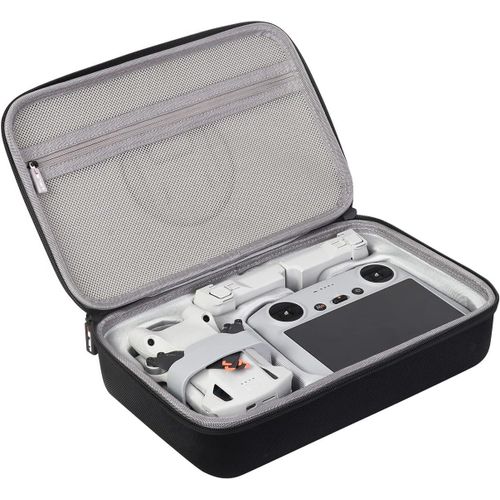 Kgabery-Mini 3 Pro/Mini 3 Étui Portable Eva Dure Cas Pour Dji Mini 3 Voyage Espace De Rangement Sac De Transport Pour Dji Mini 3 Pro Housse Accessoires-Noir-Générique