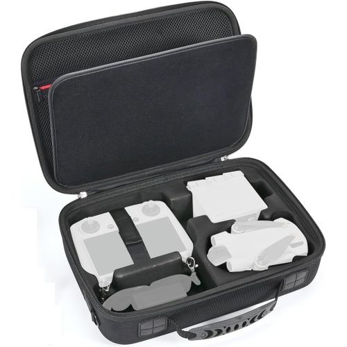 Kgabery-Étui De Transport Rigide Compatible Avec Le Drone Dji Mini 3 Pro Et Plus D'accessoires.(Pour La Vente Est Le Cas Seulement).-Noir (Doublure Noire)-Générique