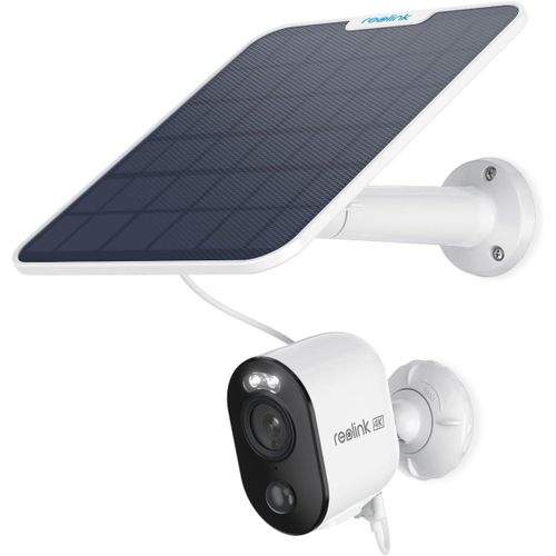 KGABERY-4K Camera Exterieur Sans Fil Solaire,2,4/5 Ghz Wifi,Vision Nocturne En Couleur,Détection Personne/Véhicule/Animal Domestique,Autonome,Argus 3 Ultra+6W Panneau Solaire