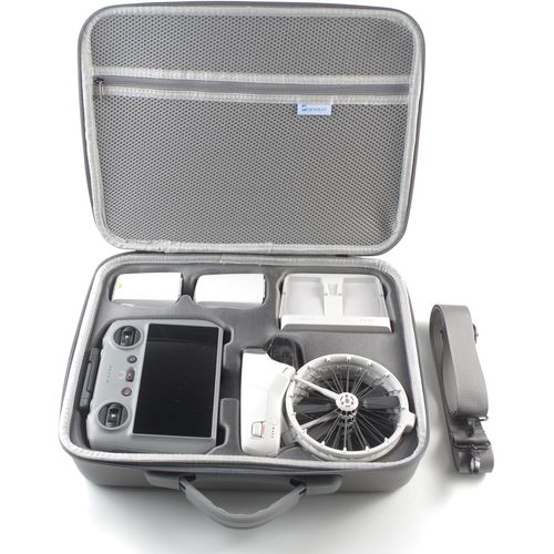 Kgabery-Étui De Transport À Rabat,Étui De Rangement Portable,Sac De Protection De Voyage Pour Drone Dji Flip Fly More Combo Et Accessoires De Télécommande Rc 2,Gris,Étui De Transport En Filp-Générique