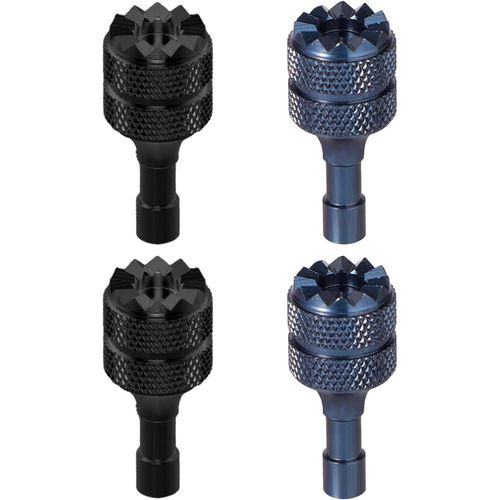 Kgabery-4pcs Drone Controller Sticks,Détachables Joysticks Drone Accessoires De Remplacement De Pouce De Bâton De Contrôleur Compatibles Avec Dji Mini 3 Pro Drone Dji Rc (Bleu,Noir)-Générique