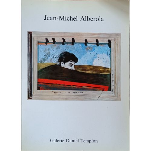 Jean-Michel Alberola. Galerie Daniel Templon. 1984