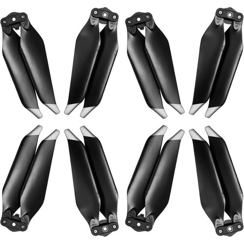 Kgabery-Hélice Mavic Pro,8 Pièces Hélice Mavic Pro Avec Conception À Dégagement Rapide,Accessoires De Remplacement Pour Drone Mavic Pro,Hélice 8331f Pour Mavic Pro (Argent)-Générique