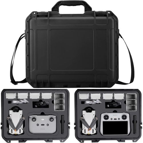 Kgabery-Mallette Pour Dji Air 2s/Mini 3/Mini 4 Pro Fly More Combo,Sac De Rangement Rigide Étanche Pour Accessoires De Drone Dji,Valise Mini 3 Pro-Générique