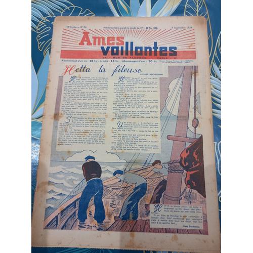 Ames Vaillantes 1939 - 36 Le Rayon Invisible Par Hergé