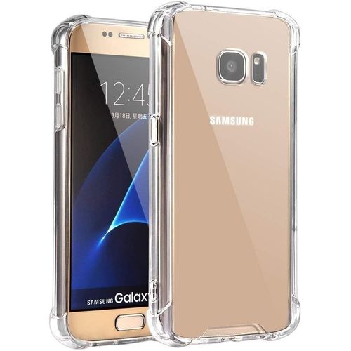 Coque Pour Samsung Galaxy S7 - Antichoc Protection Silicone Souple Transparent Phonillico©