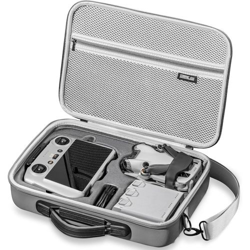 Kgabery-Mini 4 Pro Sac De Voyage Portable Pour Dji Mini 4 Pro Fly More Combo (Pour Manette Dji Rc 2),Gris,Set De Valises-Générique