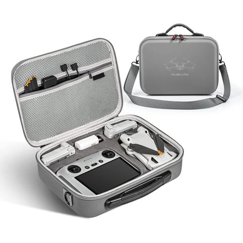 Kgabery-Mini 3 Pro Housse De Transport,Dji Mini 3 Pro Sac À Main Crossbody Organiseur Pour Dji Mini 3 Pro Drone Accessoires¿Sac À Main Rigide Portable Pour Dji Rc Avec Télécommande D'écran-Générique